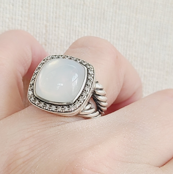 David Yurman Albion 14mm Moon Quartz (Moonstone) D - Picture 13 of 15